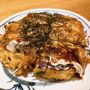 お好み焼き 牛すじ入り