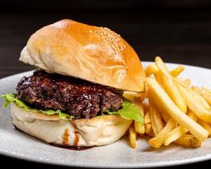 テリヤキハンバーガー HAMBURGER