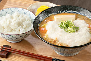 長芋とろろ豚汁ごはん定食