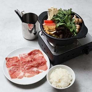 国産豚しゃぶしゃぶ定食
