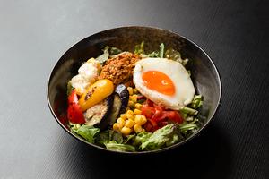 腸活サポート『キーマカレー』(サラダ米)