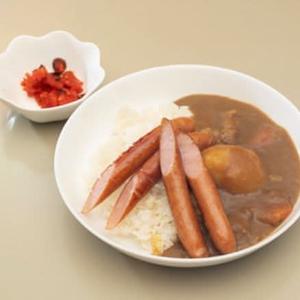 おうちの手作りビーフカレー Sサイズ+ソーセージ