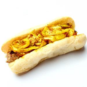 ホットドッグ   カレーキャベツ