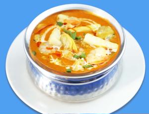 シーフードカレーセット