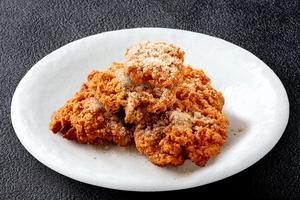 韓国カルビ丼とスンドゥブ 洞山 チーズ＆ペッパーチキン盛り 中