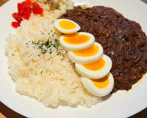 卵カレー