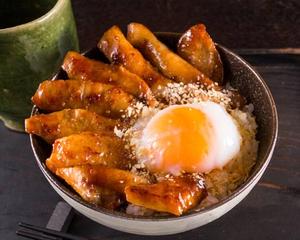 豚トロスタミナガーリック丼 Pork Jowl Stamina Garlic Rice Bowl
