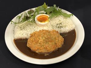 欧風黒バター国産牛メンチカツカレー(ごはん350g)