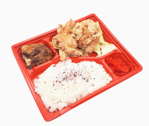 豚軟骨トロ煮＆唐揚げ弁当