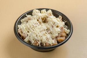 唐揚げマヨ丼