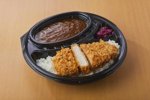 三元麦豚ロースかつカレー弁当