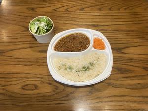 スパイシーキーマカレー+ミニサラダセット