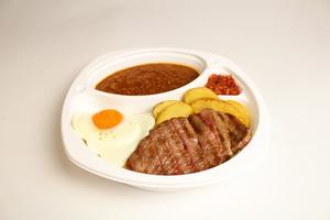 サーロインステーキ弁当シングル(ST-BENTO)(single)
