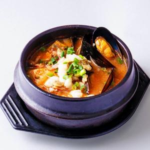 海鮮スンドゥブチゲ/Seafood Sundubu Jjigae
