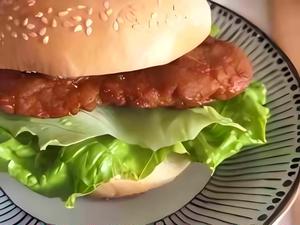 自家製チキンカツバーガー
