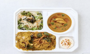 (D) チキンダムビリヤニセット Chicken Dum Biryani Set