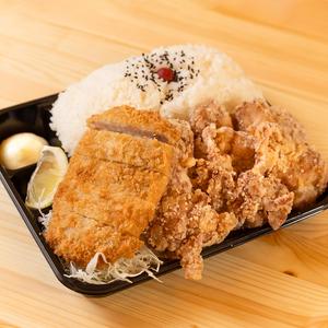 1キロからあげ＆とんかつ弁当