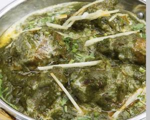 ほうれん草マトンカレーhorrenso moton curry