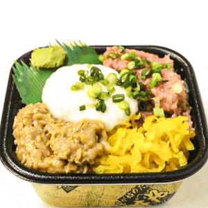 丼丸 ねぎとろろ納豆丼