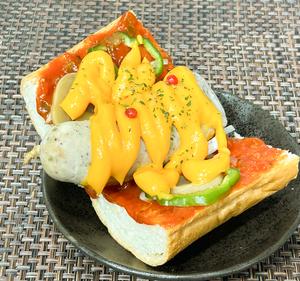 【ハーフサイズ】裏切らない美味しさ Delicious taste that won't disappoint ピザドッグ Pizza Dog