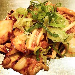 イカキムチ炒め Squid Kimchi Stir-fry