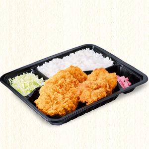 熟成ロースとから揚げ弁当  Aged Pork Loin Cutlet+Fried Chicken Combo Meal