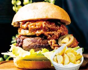 スパイシー トルネード・バーガー / ポテトセット Spicy Tornado Burger / French Fries Set