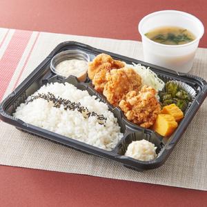 タルタルからあげ【3個】定食(みそ汁付)