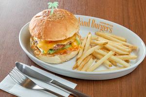パイナップル・チーズバーガー