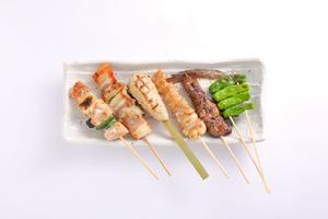 焼鳥盛り合わせ 6本