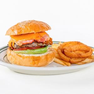 スパイシーベーコンチーズバーガー