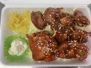 鶏笑 砂ずりももからあげヤンニョムチキン弁当