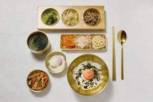 彩りナムルと明太子のビビンバ定食