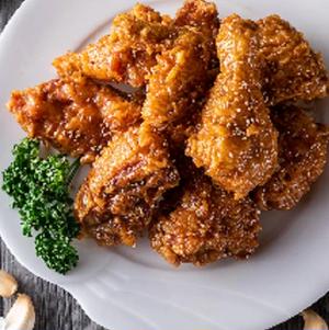 【国産鶏使用】ハニーガーリックチキン(骨付き) ハーフ 9ピース