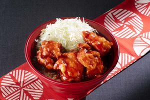 韓国風甘辛唐揚げ丼(4個)