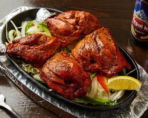 タンドリーチキン(2P) Tandoori Chicken (2Pieces)