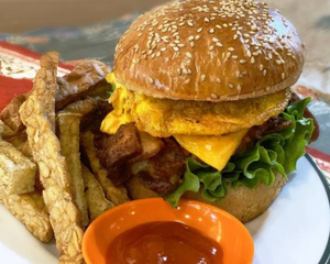 チキンバーガー