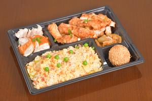 油淋鷄炒飯弁当【menu限定】