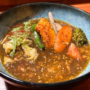 挽肉納豆カリー