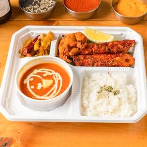 C BBQカレーセット BBQ curry set