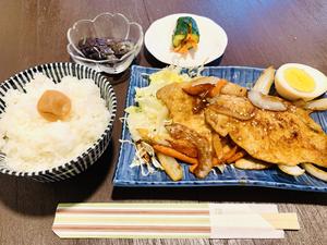 豚の生姜焼き弁当 Pork Ginger Bento