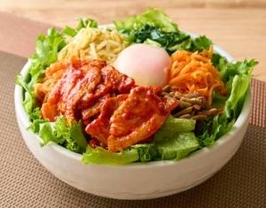 サムギョプサルナムル7種ビビンバ
