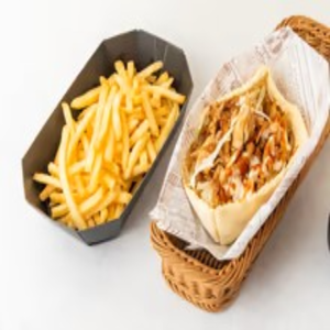 ケバブサンドポテトセット●Kebab Sando Potato Set