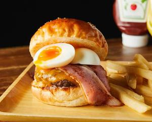 【人気No.3】ベーコンエッグチーズバーガー