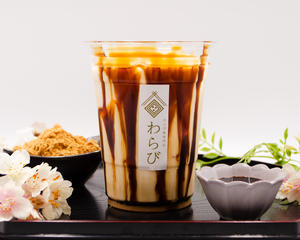 黒糖わらび餅ドリンク Brown sugar warabimochi drink