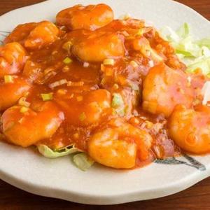 芝エビのチリソース Shrimp in Chili Sauce