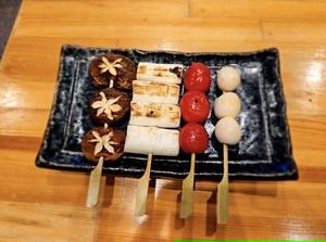 野菜焼き四本盛り