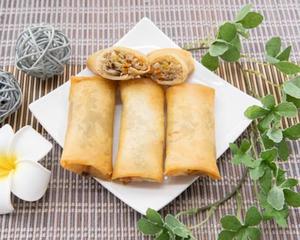 野菜たっぷりの春巻き Vegetable Spring Rolls