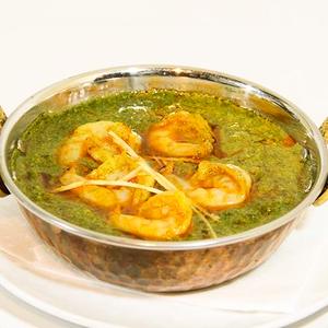サグプラウンカレーセット Sag Prawn Curry Set