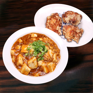 麻婆丼セット